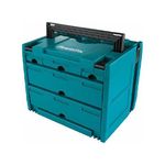 Makita ?-84349 Set di cassette degli attrezzi Plastica Verde