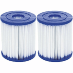 Trade Shop Traesio-set 2 Pezzi Filtro A Cartuccia I Per Pompe Da 1.249 Lt/h Ricambio Piscina 58093 -