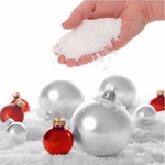 Trade Shop Traesio-busta Di Neve Artificiale 120gr Per Addobbi Albero Decorazioni Natalizie -