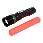 Trade Shop Traesio-torcia Tattica Militare Cree Led Xenon Zoom Ricaricabile 15000w -