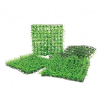 Trade Shop Traesio-mattonella In Erba Sintetica Realistica Per Giardino 60 X 40 Cm Effetto Prato -