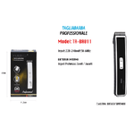 Trade Shop Traesio-taglia Barba Professionale Elettrico Rasoio Barba Uomo A Batteria Ta-ba011 -