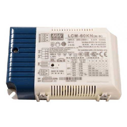 Trade Shop Traesio-alimentatore Led Driver 60 W Multi Corrente Dimmerabile Strisce Faretti Lampade -