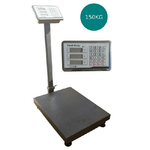 Trade Shop Traesio-bilancia Industriale Da Terra Con Piattaforma Display Digitale Peso 150 Kg -