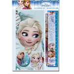 Trade Shop Traesio-set Cancelleria Per Scuola Frozen Anna E Elsa Materiale Didattico Bambini 6 Pz -