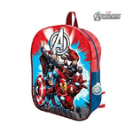 Trade Shop Traesio-zaino Scuola Asilo Elementare Zainetto Supereroi Marvel Avengers Stampa In 3d -