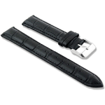 Trade Shop Traesio-cinturino In Pelle Universale Ricambio Per Orologio Larghezza 16mm Nero -