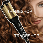 Trade Shop Traesio-piastra Per Capelli Ricci Boccoli Mossi Ondulati Onde Naturali Automatica 200° -