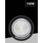 Trade Shop Traesio-faretto Led Ufo Lampada A Sospensione 150 Watt Ip65 Luce Naturale 4000k He-150w -