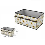 Trade Shop Traesio-box Scatola Salvaspazio Armadio Contenitore Porta Oggetti Organizer 25x15x12 Cm -