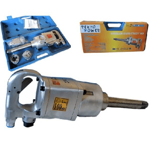 Trade Shop Traesio-avvitatore Pneumatico 1'' Aria Compressa Pistola Svitabulloni Camion Bus Trattori -