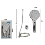 Trade Shop Traesio-kit Doccetta 69330 Doccino Soffione Bagno Doccia Tasto Select Laccio 1,8mt Staffa -