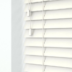 Trade Shop Traesio-tenda Veneziana Da Interno Casa Sole Effetto Legno Colore Bianco 120x160cm -