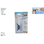 Trade Shop Traesio-strisce Test Acqua Piscine Spa 3in1 50 Pz 3 Funzioni Cloro Ph E Alcalinità 58142 -