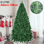 Trade Shop Traesio-albero Di Natale Super Folto Artificiale Verde 150cm Effetto Realistico 488punte -