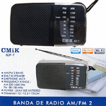 Trade Shop Traesio-radio Multibanda Digitale Sveglia Portatile Digitale Am Fm Soundy Altoparlante -