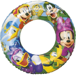 Trade Shop Traesio-ciambella Salvagente Gonfiabile Per Bambini Mickey Mouse & Friends 56 Cm 91004b -