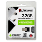 Kingston-kingston 32gb Dtduo3.0 Microduo Usb 3.0 Otg Micro Usb Flash Memory Drive 32 Gb -