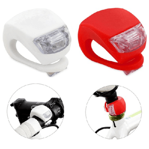 Trade Shop Traesio-luci Di Sicurezza Anteriore Posteriore Led Bicicletta Lampeggiante Intermittente -