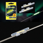 Trade Shop Traesio-50 Luce Stick Punta Clip-on 2.7-3.2mm Bastoni Luminosi Canna Pesca Indicatore -