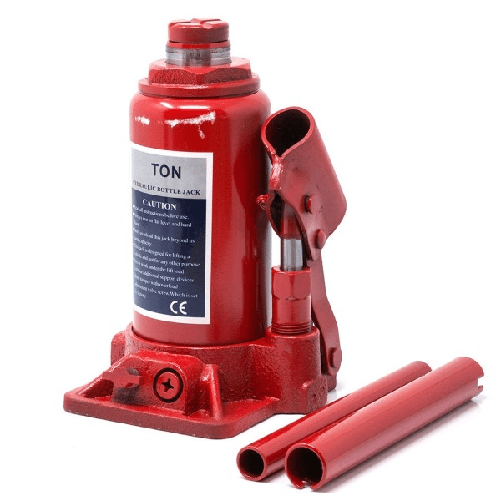 Trade Shop Traesio-cric-sollevatore Crick Idraulico A Bottiglia 5 T Tonnellate Martinetto Manuale -