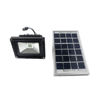 Trade Shop Traesio-faretto Faro Led Energia Solare Pannello Batteria Ricaricabile Ip65 5w 9v -