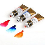 Trade Shop Traesio-set 12 Colori Ad Olio Tubetti Da 1 Ml Pittura Hobby Disegno Arte Tempere Oil -