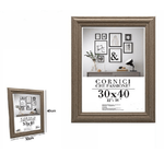 Trade Shop Traesio-cornice Per Foto Porta Fotografie Quadri Tele 30 X 40 Cm Modello Legno 71648 -