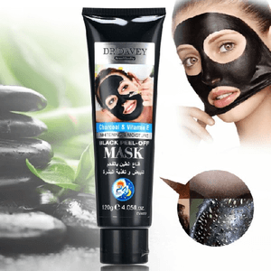 Trade Shop Traesio-black Mask 120 Gr Maschera Bellezza Viso Faccia Pulizia Pelle Rimuove Punti Neri -