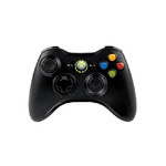 Trade Shop Traesio-joystick Joypad Controller Nero Per Xbox X360 Wireless Senza Filo Compatibile -