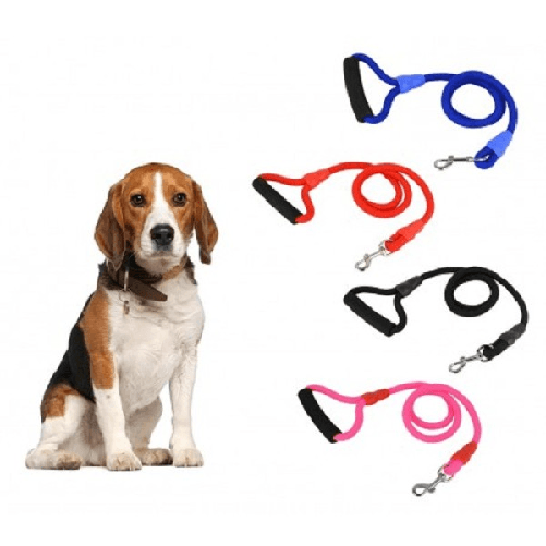 Trade Shop Traesio-guinzaglio A Corda Cani Taglia Piccola E Media 114 Cm Con Moschettone -