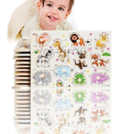 Trade Shop Traesio-gioco Giocattolo Educativo Bambini Bimbi Puzzle 3d Animali Legno Colorati -