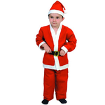 Trade Shop Traesio-costume Bimbo Babbo Natale Tg Unica 1-3 Anni Vestito + Cappello -