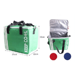 Trade Shop Traesio-borsa Termica Frigo 32x22x27 Cm Porta Alimenti Pranzo 19 Lt Spiaggia Mare 15300 -