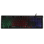 Trade Shop Traesio-tastiera Per Pc Computer Keyboard Usb Retroilluminata A Led Multicolor -