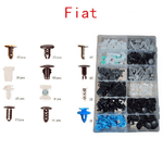 Trade Shop Traesio-set Clip Di Fissaggio Per Auto Fiat Confezione 308 Pezzi Ricambi Plastica -