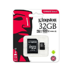 Kingston-kingston Micro Sd 32 Gb Classe 10 Microsd 80 Mb/s Canvas Scheda Memoria 32gb -