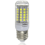 Trade Shop Traesio-lampadina A 33 Led 5050smd Con Attacco E27 Da 8w Faretto Luce Bianco Freddo -