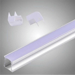 Trade Shop Traesio-profilo In Alluminio 2 Mt Incasso Copertura Opaca Per Strip Led Strisce Al-09 -