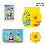 Trade Shop Traesio-giubbotto Galleggiante Tropical Nuoto Bambini 41x30cm Mare Spiaggia Piscina 32069 -