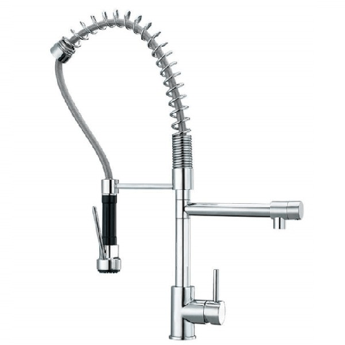 Trade Shop Traesio-miscelatore  52925 Doccetta Allungabile Lavandino Monocomando Rubinetteria -