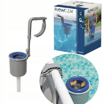 Trade Shop Traesio-skimmer Filtro Di Superficie Da Parete Per Pulizia Piscina Fuori Terra 58233 -