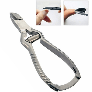 Trade Shop Traesio-taglia Unghie Bovolo In Acciaio Unghie Incarnite Dure Spesse Pedicure Tronchese -