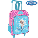 Trade Shop Traesio-zaino Trolley Frozen Elsa Disney Asilo Scuola Bambine Viaggi Alto 30 Cm -