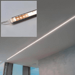 Trade Shop Traesio-barra Led 12 W Profilo Alluminio Incasso Esterno 12 V Luce 4000k Dimmerabile -