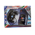 Trade Shop Traesio-macchina Carabinieri 112 Telecomandata 1:24 Auto Luci Girevole Gioco Bambini -