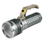 Trade Shop Traesio-torcia Tattica 1 Led Cree Con Zoom Ricaricabile Emergenza A Batterie 1820 -