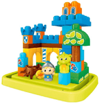 Trade Shop Traesio-mega Bloks Castello Del Drago Con Adesivi + Cavaliere E Drago Giochi Costruzioni -