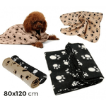 Trade Shop Traesio-coperta In Pile Per Animali Domestici 80x120cm Copeertina Cane Caldo Inveerno -