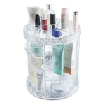 Cleafe-organizer Tondo Trasparente Crilex Per Gioielli Trucchi Cosmetici Make-up 59068 -